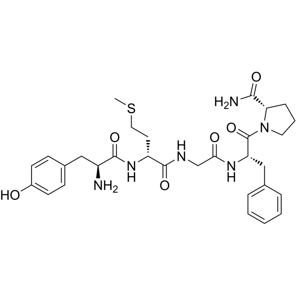 (D-Met2,Pro5)-Enkephalinamide 63307-63-1